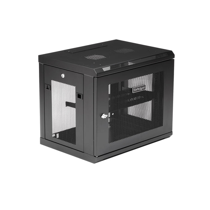 EAN 0065030868341 - StarTech.com RK9WALM armario rack Bastidor de pared Negro imagen 2