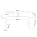 EAN 850009447777 - Arozzi Arena Gaming Desk Negro, Gris imagen 5