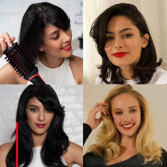 EAN 761318553335 - Revlon RVDR5333E Utensilio de peinado Herramienta de peinado con múltiples accesorios Caliente Negro, Rojo imagen 4