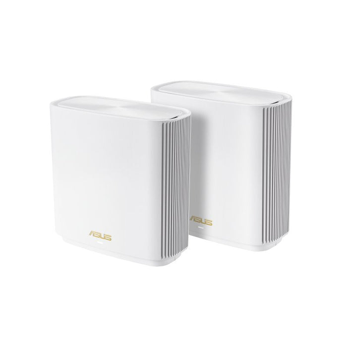 EAN 4718017579117 - ASUS ZenWiFi AX XT8 (W-2-PK) router inalámbrico Gigabit Ethernet Tribanda (2,4 GHz/5 GHz/5 GHz) Blanco imagen 1