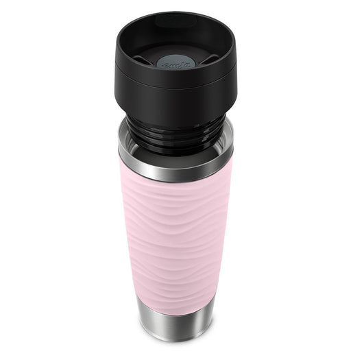 EAN 4009049545127 - EMSA Travel Mug Waves Grande 500 ml Rosa, Acero inoxidable imagen 2
