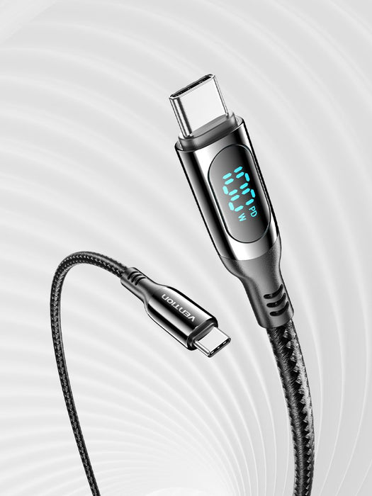EAN 6922794772564 - Vention TAYBAV cable USB USB 2.0 1,2 m USB C Negro imagen 5