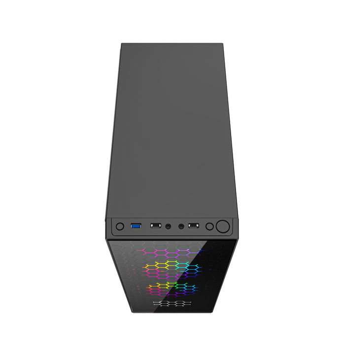 EAN 8716309127455 - Gembird Fornax 500 Midi Tower Negro imagen 3