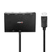 EAN 4002888384315 - Lindy 38431 hub de interfaz DisplayPort Negro imagen 3