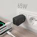 EAN 8435739901359 - AISENS ASCH-65W3P042-BK cargador de dispositivo móvil Universal Corriente alterna Carga rápida Interior imagen 5