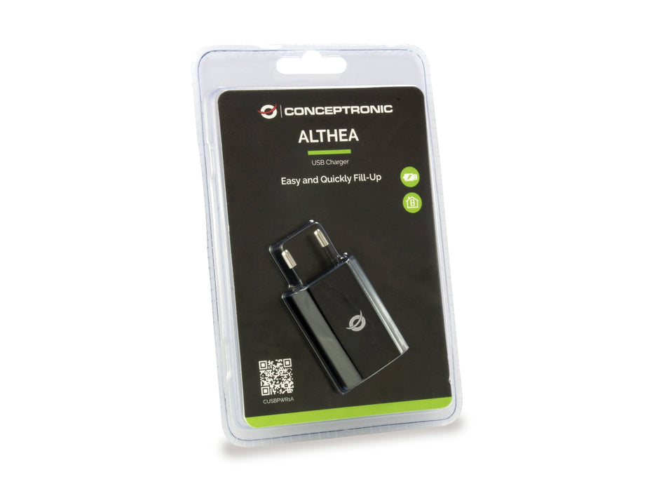 Conceptronic Cargador 5v Usb Conceptronic Para Enchufes De Pared C05-215