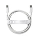 EAN 5715685027666 - PanzerGlass empower™ by ® Racing 240W USB-C to USB-C Cable | USB 2.0 | 1.2M | Silver White cable USB Blan imagen 4