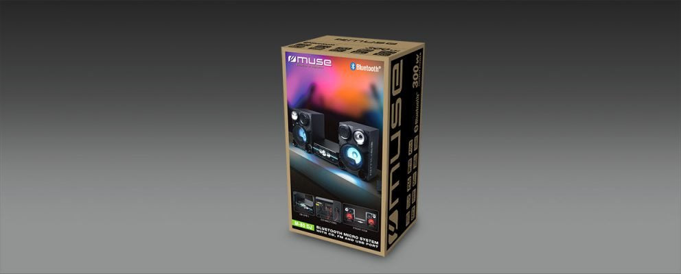 EAN 3700460208080 - Muse M-80 DJ sistema de audio para el hogar Minicadena de música para uso doméstico Negro imagen 4