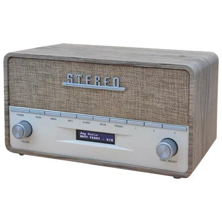 EAN 5706751072215 - Denver DAB-36LW Portátil Digital Marrón, Blanco imagen 2
