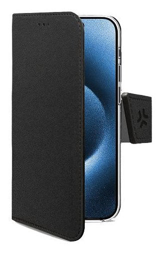 EAN 8021735224143 - Celly WALLYMAG funda para teléfono móvil 17,5 cm (6.9") Funda cartera Negro imagen 1