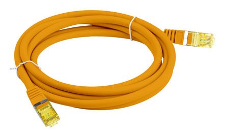Lanberg Cable De Red Cat.6a S Ftp Lszh Cu 1m Orange Fluke Passed