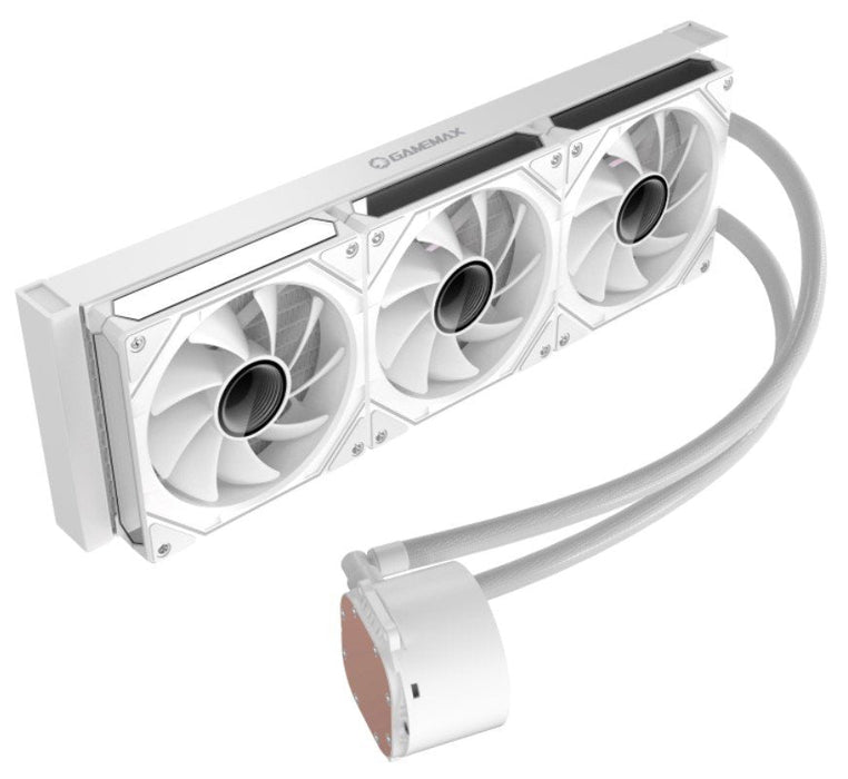 Gamemax  Cpu Liquid Cooler  Iceburg 360 Digital  White