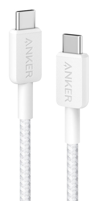 Cable Anker 322 Usb-C A Usb-C 0,9m 60w Blanco