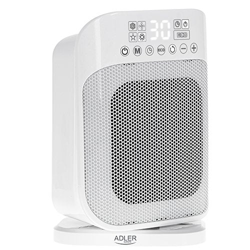 EAN 5903887805865 - Adler AD 7727 calefactor eléctrico Interior Blanco 1500 W Ventilador eléctrico imagen 6