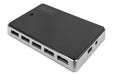 EAN 4016032331445 - Digitus DA-70229 hub de interfaz 480 Mbit/s Negro, Plata imagen 1