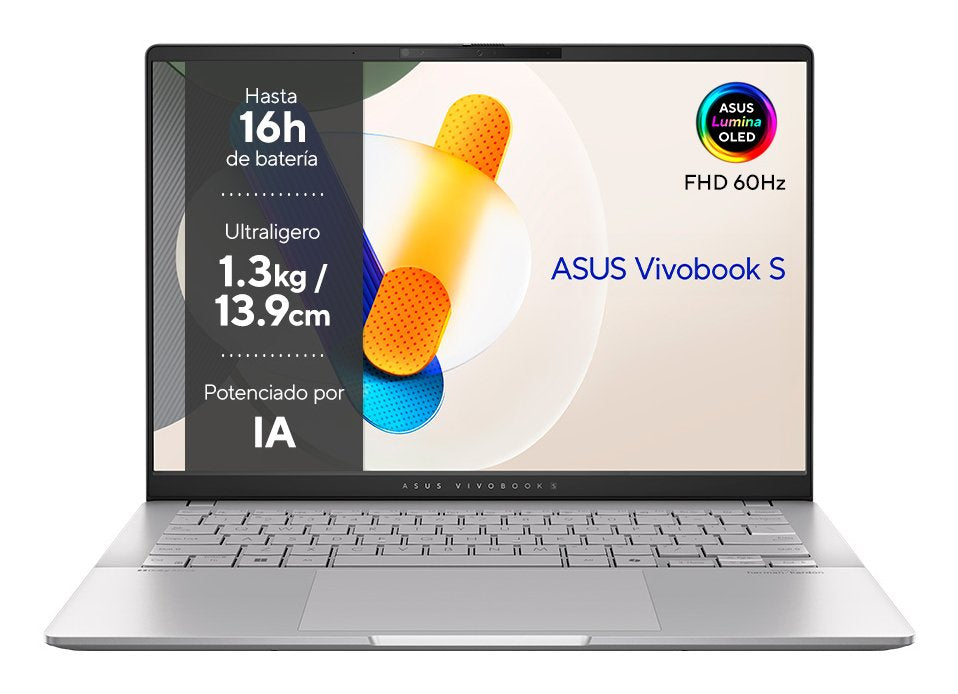 EAN 4711387551738 - ASUS Vivobook S14 OLED M5406NA-QD082W AMD Ryzen™ 5 35,6 cm (14") LPDDR5x-SDRAM Wi-Fi 6E (802.11ax) imagen 2