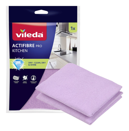 EAN 4023103266674 - Vileda Actifibre Pro Microfibra, Alcohol polivinílico (PVA) Púrpura 1 pieza(s) imagen 1