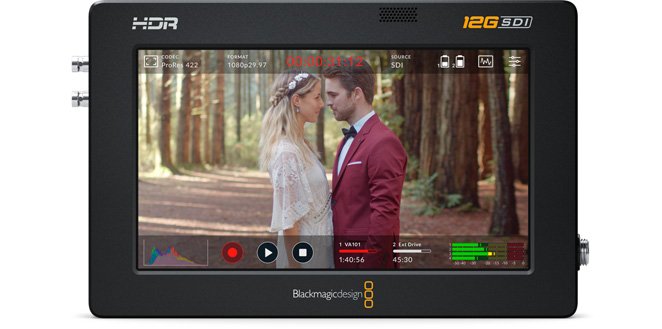 EAN 9338716006421 - Blackmagic Design HYPERD/AVIDA12/5HDR monitor profesional 17,8 cm (7") imagen 1