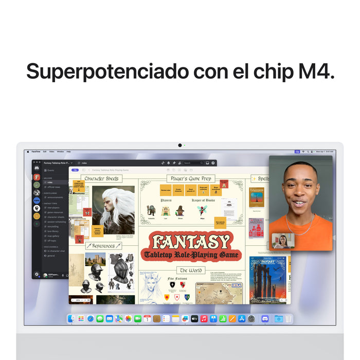 EAN 0195950081015 - Apple iMac Apple M M4 59,7 cm (23.5") 4480 x 2520 Pixeles PC todo en uno 16 GB 256 GB SSD macOS Sequoia W imagen 6