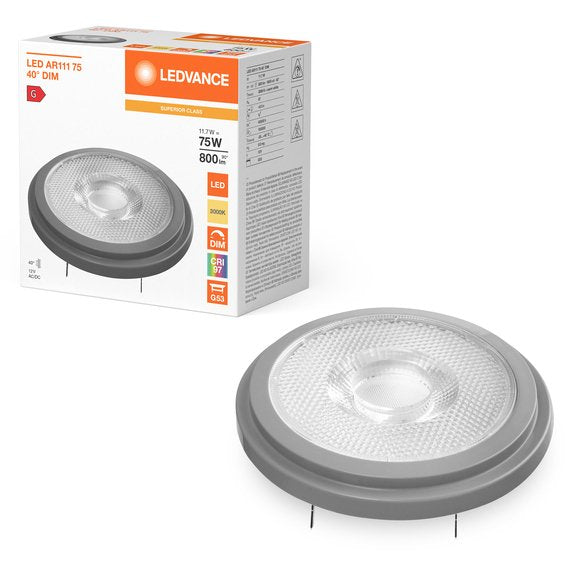 EAN 4099854049163 - Osram LED-Reflektorlampe AR111 G53 9 LEDAR111754011.7930 lámpara LED Blanco cálido 3000 K 11,7 W G imagen 5