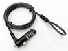 EAN 5715063493373 - eSTUFF GLB220105-ITH cable antirrobo Negro imagen 1