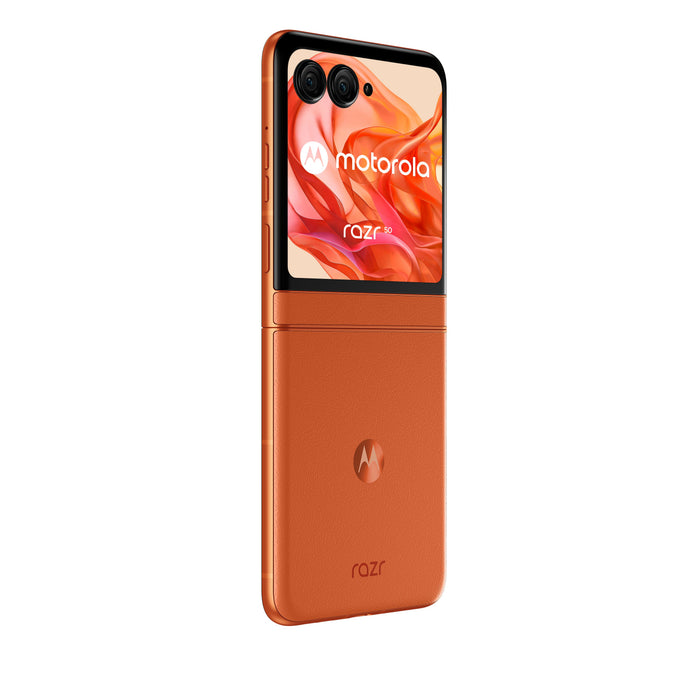 EAN 840023261954 - Motorola razr 50 17,5 cm (6.9") SIM doble Android 14 5G USB Tipo C 8 GB 256 GB 4200 mAh Naranja imagen 4