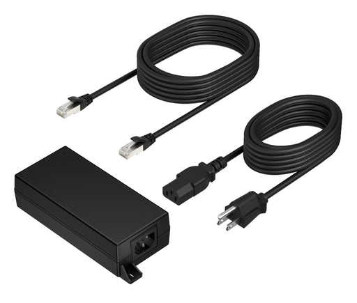 EAN 0198990106359 - HP Poly PoE++ 65W 2.5G Adapter with 3.66m CAT6A Cable and Power Cord Negro imagen 1
