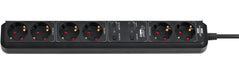 EAN 4007123663439 - Brennenstuhl 1159760936 regleta inteligente 6 salidas AC 1,5 m Negro imagen 1