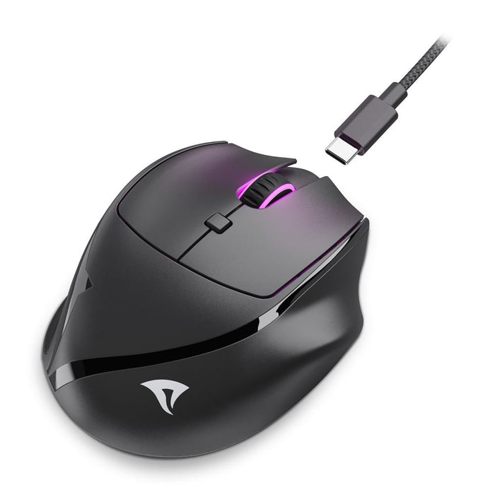 EAN 4044951039647 - Sharkoon OfficePal M25W ratón Juego mano derecha RF Wireless + USB Type-C Óptico 4000 DPI imagen 4