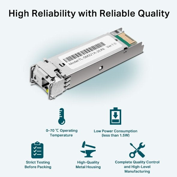 Modulo Sfp/Sfp Tp-Link Tl-Sm321a-2