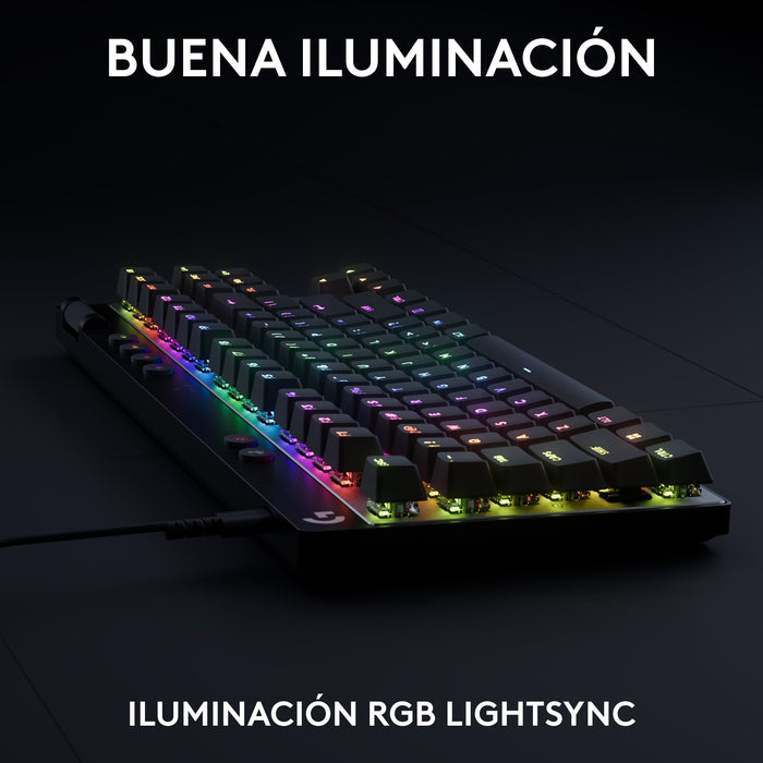 EAN 5099206126480 - Logitech G PRO X TKL Rapid teclado Juego USB QWERTY Internacional de EE.UU. Negro imagen 10
