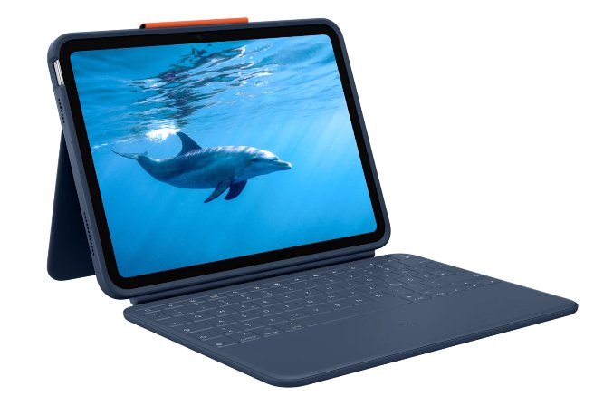 EAN 5099206107045 - Logitech 920-011191 teclado para móvil QWERTZ Alemán Smart Connector Azul imagen 9