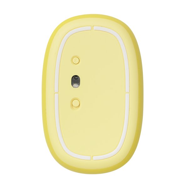 Ratón  Rapoo M660  Multimodo Inalámbrico Silencioso Amarillo