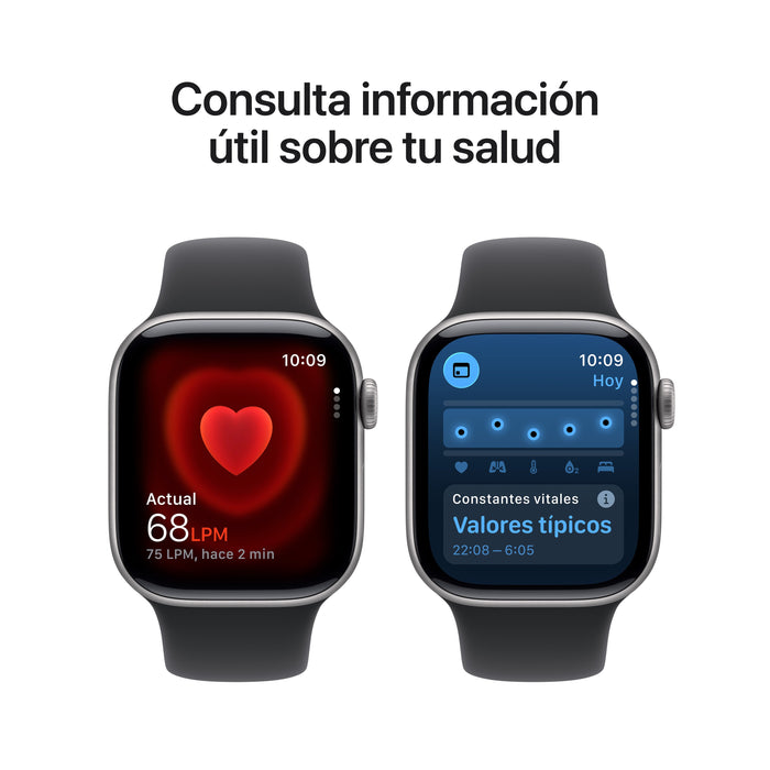EAN 0195950460629 - Apple Watch Series 11 OLED 42 mm Digital 374 x 446 Pixeles Pantalla táctil Gris Wifi GPS (satélite) imagen 5