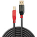 EAN 4002888427616 - Lindy 42761 cable USB USB 2.0 10 m USB A USB B Negro, Rojo imagen 3