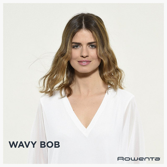 Plancha Rowenta Waves Addict Cf4710f0  Con Múltiples Accesorios Caliente Negro, Oro