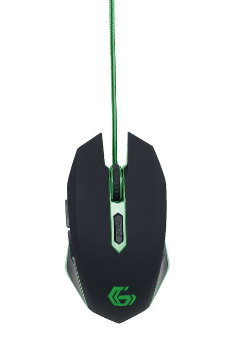 EAN 8716309081849 - Gembird MUSG-001-G ratón Juego Ambidextro USB tipo A 2400 DPI imagen 4