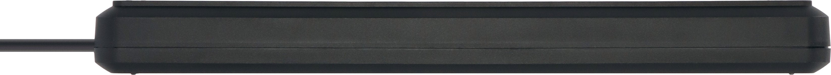 Brennenstuhl Eco-Line Regleta De Enchufes 8-Vías Negro 5m H05
