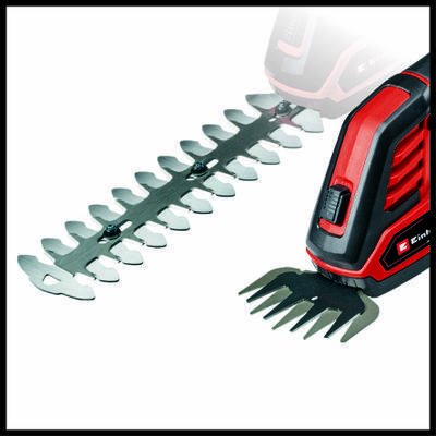 EAN 4006825652109 - Einhell GE-CG 18/100 Li T-Solo tijera de césped inalámbrica 10 cm 18 V Negro, Rojo imagen 3