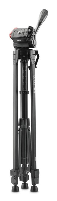 Hama Star 153 3d Tripode Para Camara Y Smartphone - Peso Max 990g - Altura Ajustable Hasta 153cm - Manivela En Columna