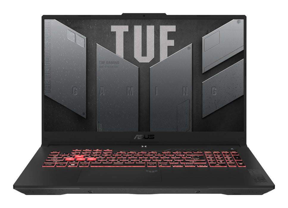 Asus Tuf Gaming A17 Tuf707nuq-Ischx031w Amd Ryzen? 7 170 Ordenador Portátil 43,9 Cm (17.3) Full Hd 16 Go Ddr5-Sdram 512 Go Ssd Nvidia Geforce Rtx 4050 Wi-Fi 6 (802.11ax) Windows 11 Home Negro, Gris