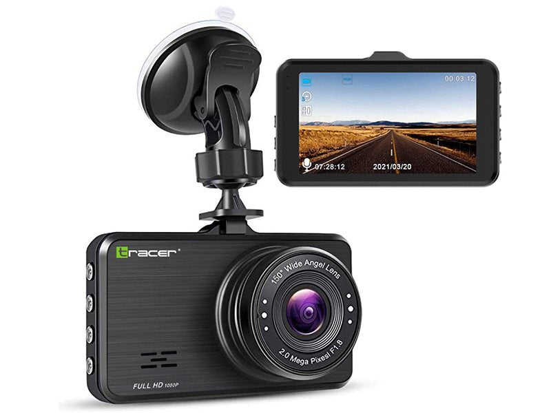 EAN 5907512870259 - Tracer TRAKAM47211 cámara de salpicadero Full HD Batería, USB Negro imagen 2