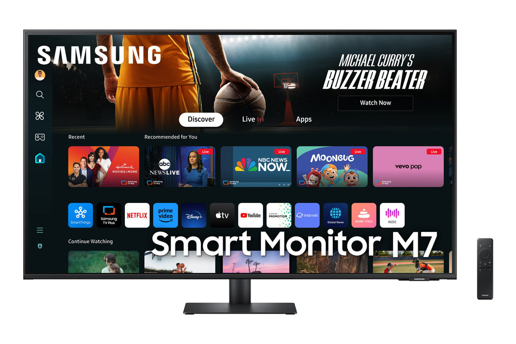 EAN 8806095534541 - Samsung M70D pantalla para PC 109,2 cm (43") 3840 x 2160 Pixeles 4K Ultra HD LCD Negro imagen 1