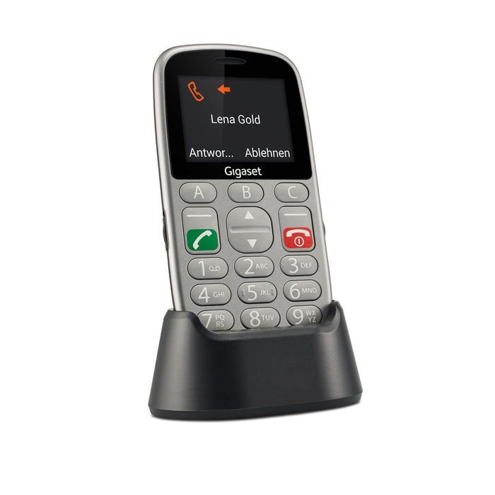 EAN 4250366857985 - Gigaset GL390 5,59 cm (2.2") 88 g Gris Teléfono para personas mayores imagen 2
