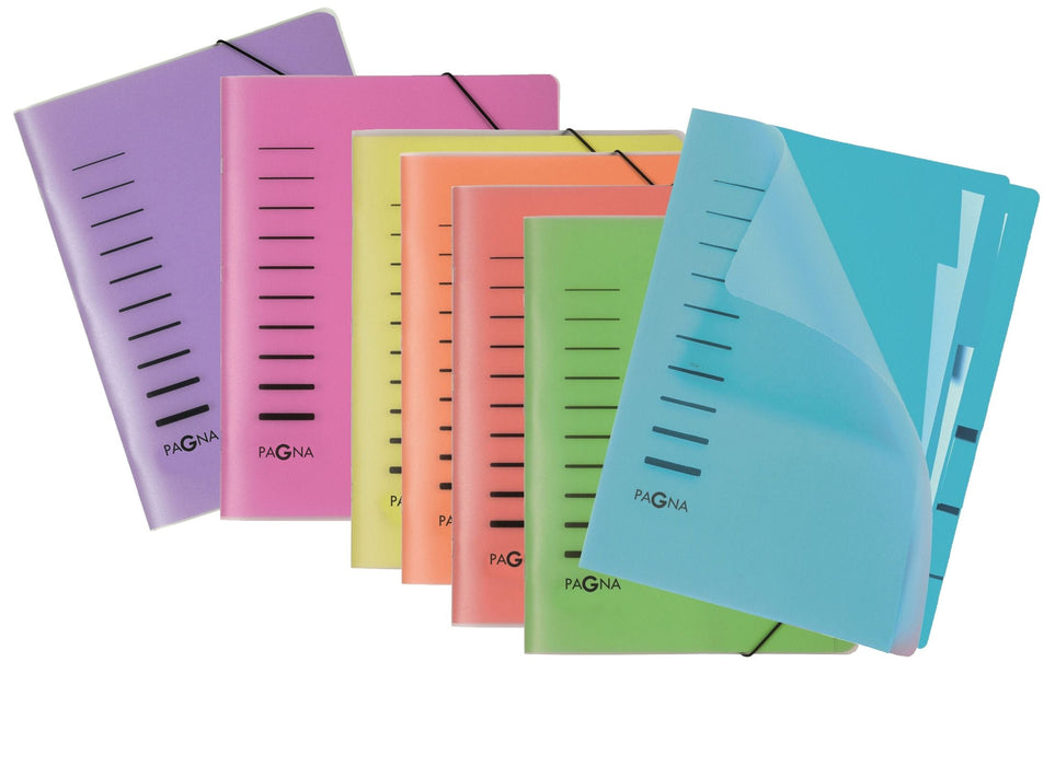 Pagna Gliederungsordner 6 Compartimentos Con Register - Azul