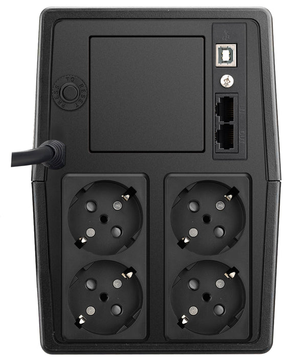 EAN 4260074982138 - PowerWalker VI 1000 SCL sistema de alimentación ininterrumpida (UPS) Línea interactiva 1 kVA 600 W imagen 4