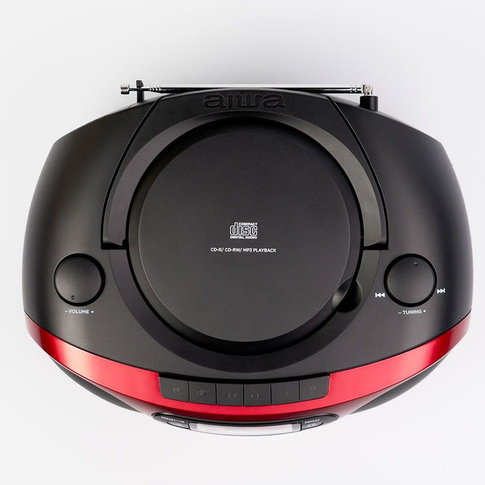 EAN 8435256897210 - Aiwa BBTC-550RD Negro, Rojo Reproductor de CD portátil imagen 6