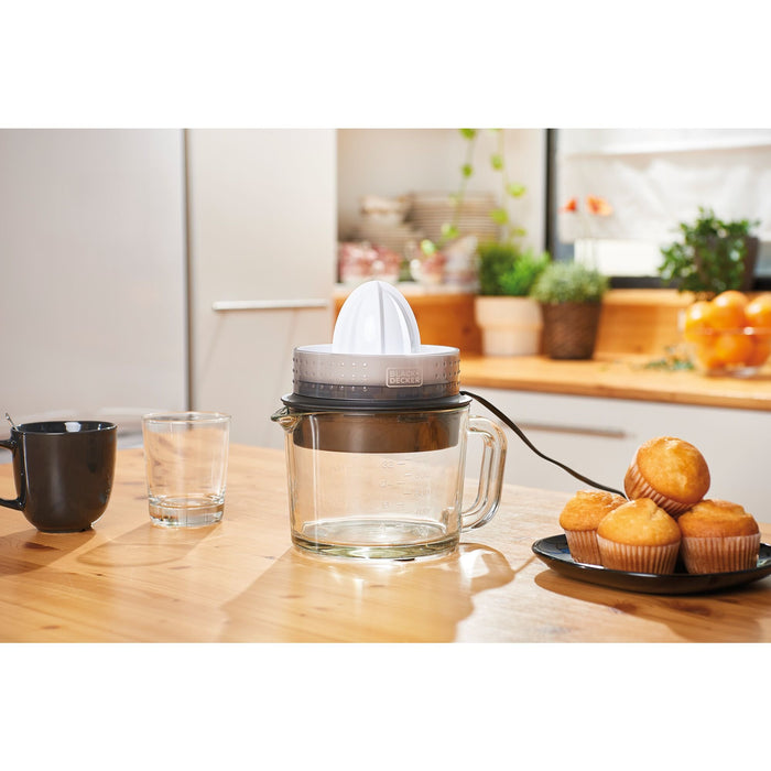EAN 8432406240070 - Black & Decker BXCJ30E exprimidor 30 W Negro, Transparente imagen 7