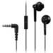 EAN 5025232880966 - Panasonic RP-TCM55E Auriculares Alámbrico Dentro de oído Llamadas/Música Negro imagen 1