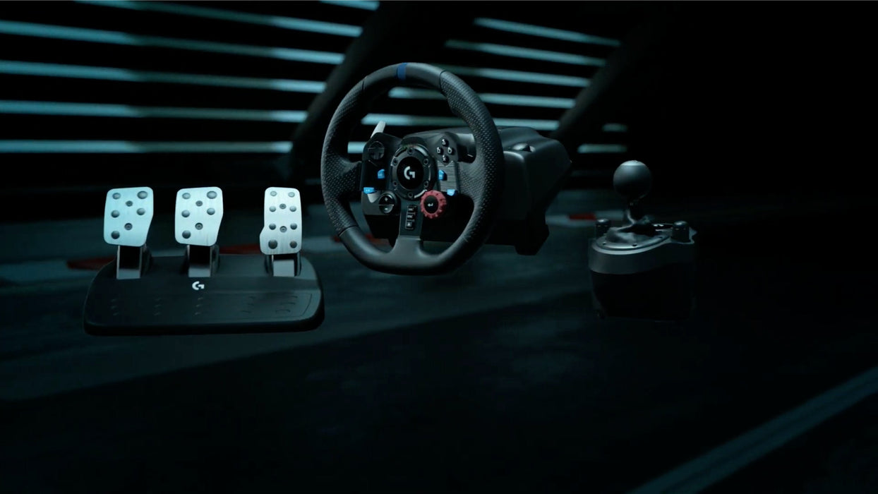 Volante De Carreras Logitech G920 Driving Forcé Para Xbox One Pc Forcé Feedback Con Dos Motores 900  Rotación Pedales Calibracion Automatica